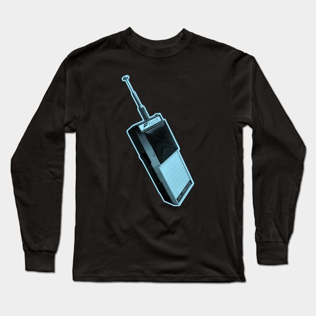 Walkie Talkie Blues Long Sleeve T-Shirt by callingtomorrow